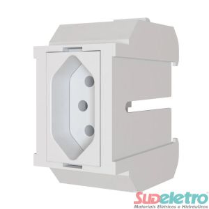 ADAPTADOR TRILHO DIN TOMADA CSW10A MONT - WEG