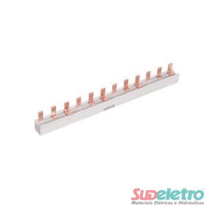 BARRAMENTO BIFÁSICO 80A 6 POLOS - WEG