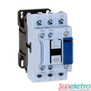 CONTATOR TRIPOLAR CWB12-11-30D23 220V 12A - WEG