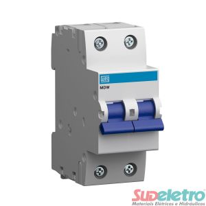 MINI DISJUNTOR BIPOLAR 50A MDW-C - WEG